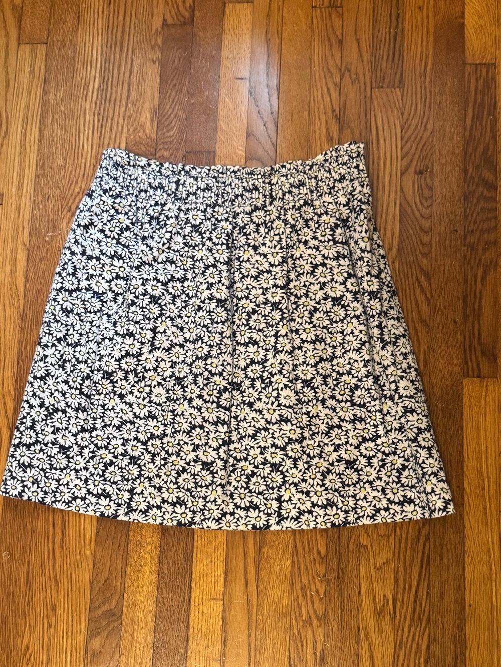 J. Crew Floral Daisy A-Line Skirt